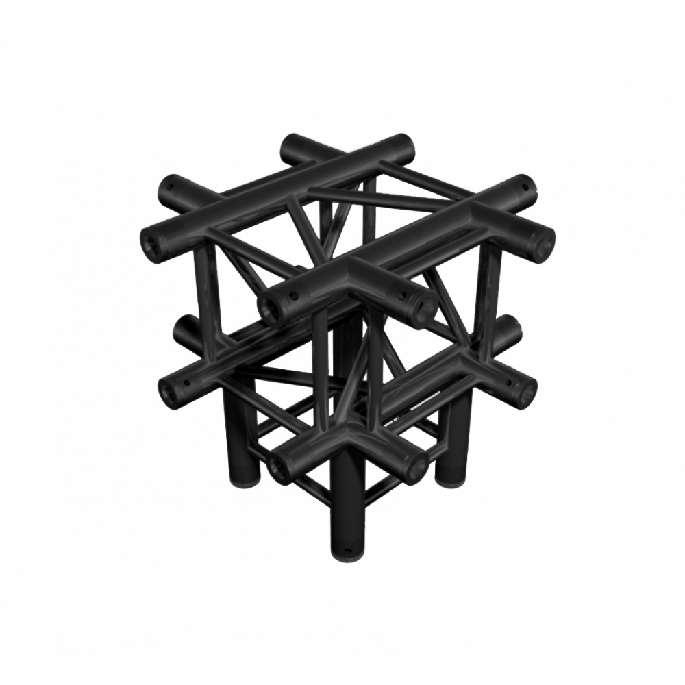 DuraTruss DT 34/3-C51-XD Black – firkanttruss i DT 34/3 Black-serien